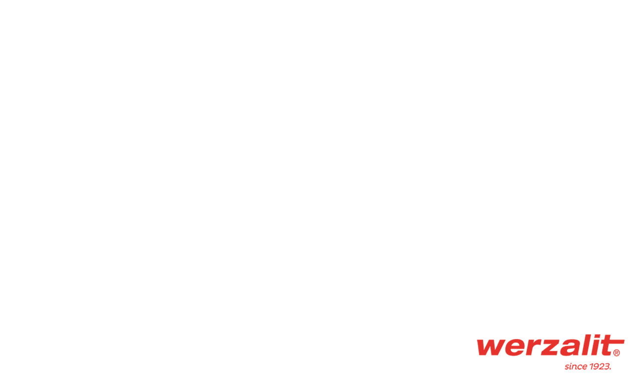 Werzalit White 700mm Square Duratop by SM France