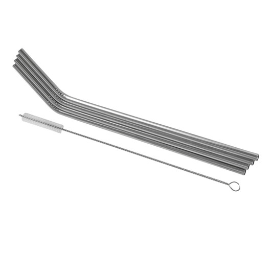 Avanti Stainless Steel Straws Set Of 4