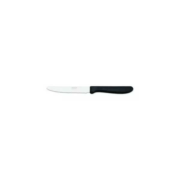 PARING|STEAK KNIFE BLACK HANDLE-110mm | SERRATED