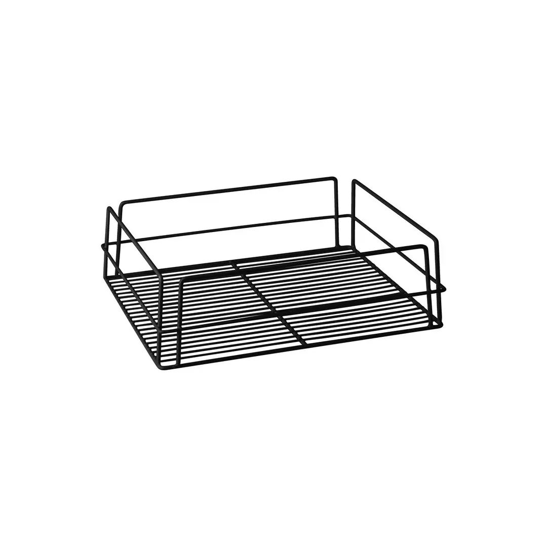 GLASS BASKET-RECT 435x355x125mm 17x14 HIGH SIDE