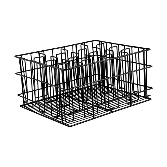 GLASS BASKET-430x355x215mm | 30-COMP 60x60mm