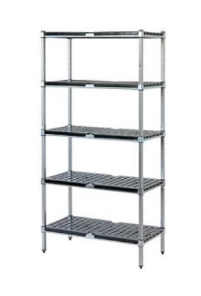 Real Tuff Shelving - Galvanised Post 4 Tier 1050x450x1800