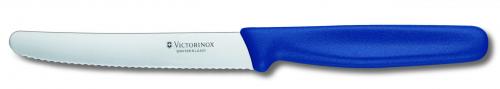 Vic. Steak-Tomato Knife 11cm Rnd Tip Wavy Edge Nylon5.0832