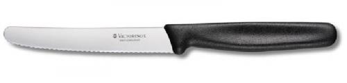 Vic. Steak Tomato Knife 11cm Rnd Tip Wavy Edge Nylon 5.0833