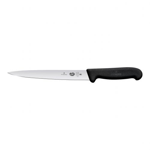 Filleting Knife20cm Flexible Blade Fibrox  Black 5.3703.20