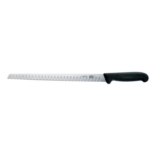 Vic. Salmon Knife 30cm Flexible Blade Fluted Edge Fibrox 5.4623.30