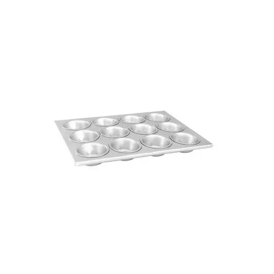 MUFFIN PAN-ALUM | 12-CUP | 350x270mm | 104ml PER CUP