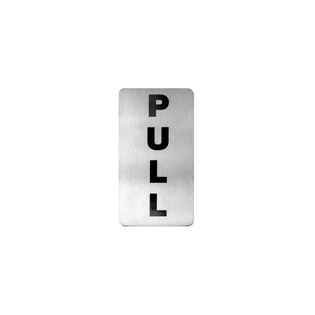 WALL SIGN-S|S | PULL