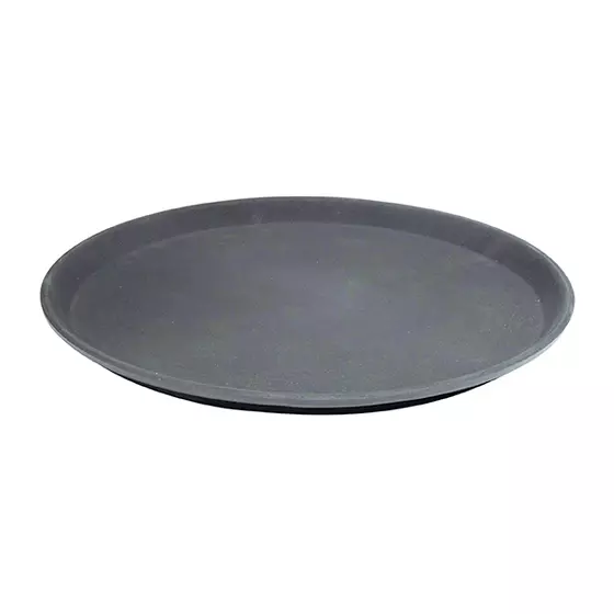 ROUND FIBRE GLASS TRAY-NON-SLIP | 400mm | 16