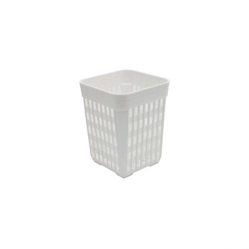 CUTLERY HOLDER-PLASTIC | SQUARE | 100x100x140mm