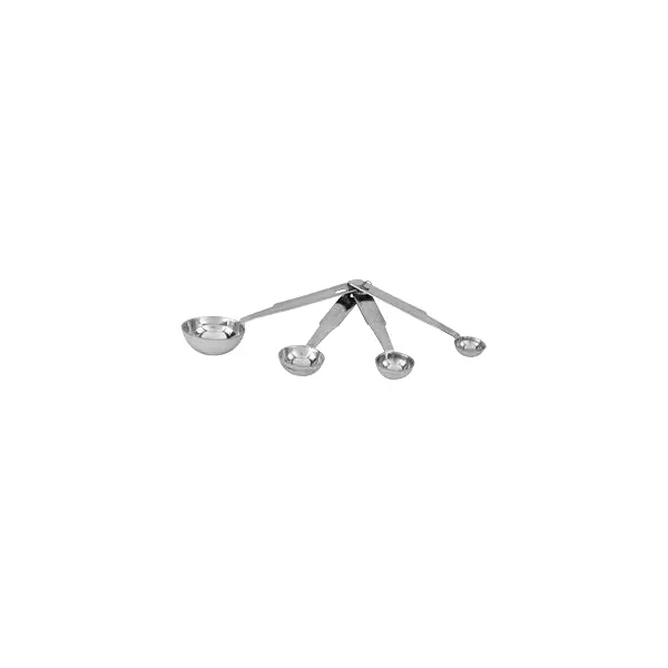MEASURING SPOON SET-S|S | ROUND | 4pcs