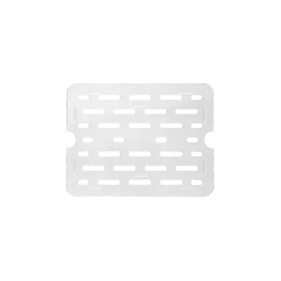 PC DRAIN PLATE-1|6 SIZE - CLEAR