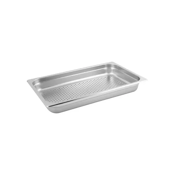 ANTI-JAM STEAM PAN-S|S | 1|1 SIZE 100mm | PERFORATED