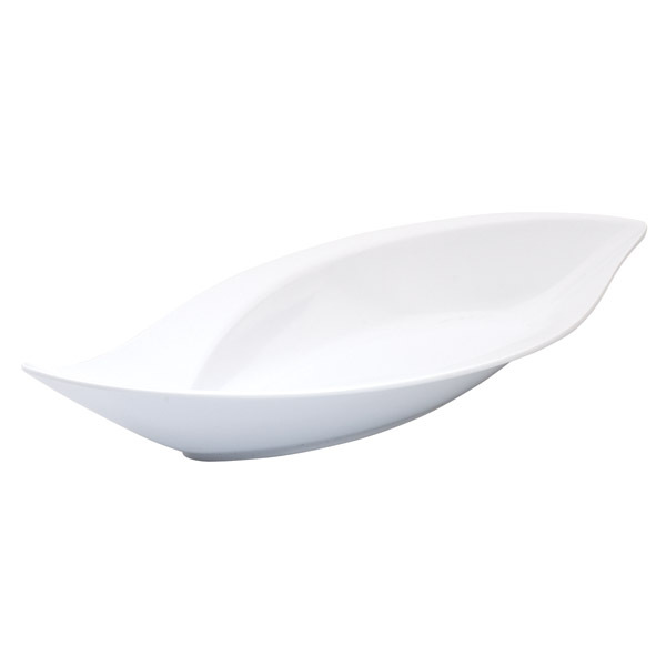 LEAF BOWL BLACK -500x240x60mm DISCONTINUED