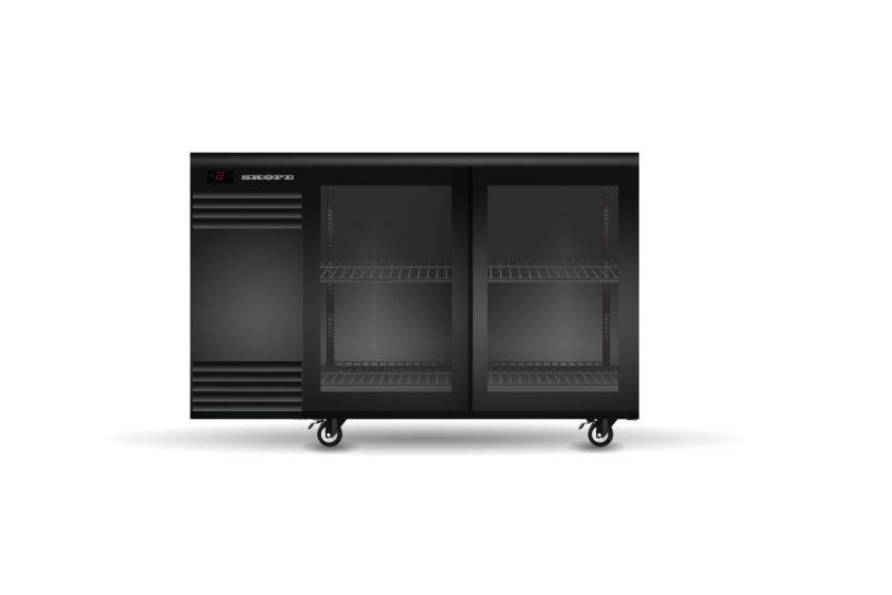 Skope BackBar 2 Sliding door - Black