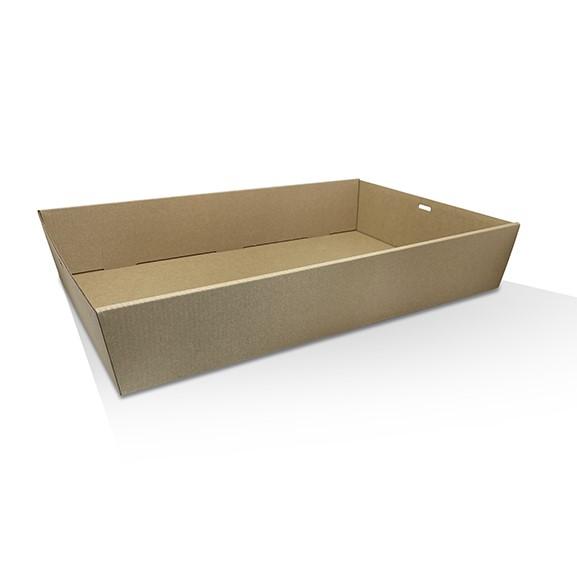 Brown Catering Tray - Medium Plus 450x310x80 Carton of 50