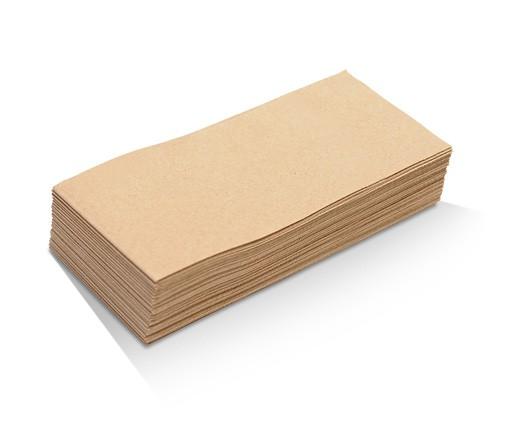 Recycled 2 ply quilted dinner napkin - 1|8 GT fold 100 per Bag