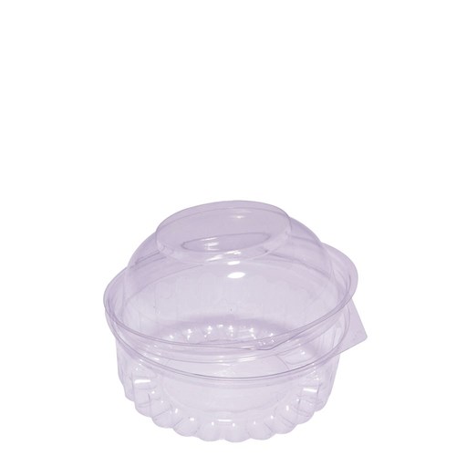 Show Bowl Dome Hinged Lid Clear 8 oz | 227ml Carton 250