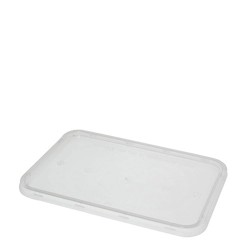 Lid To Suit Rectangular Container Clear 175x120x7mm Carton 500
