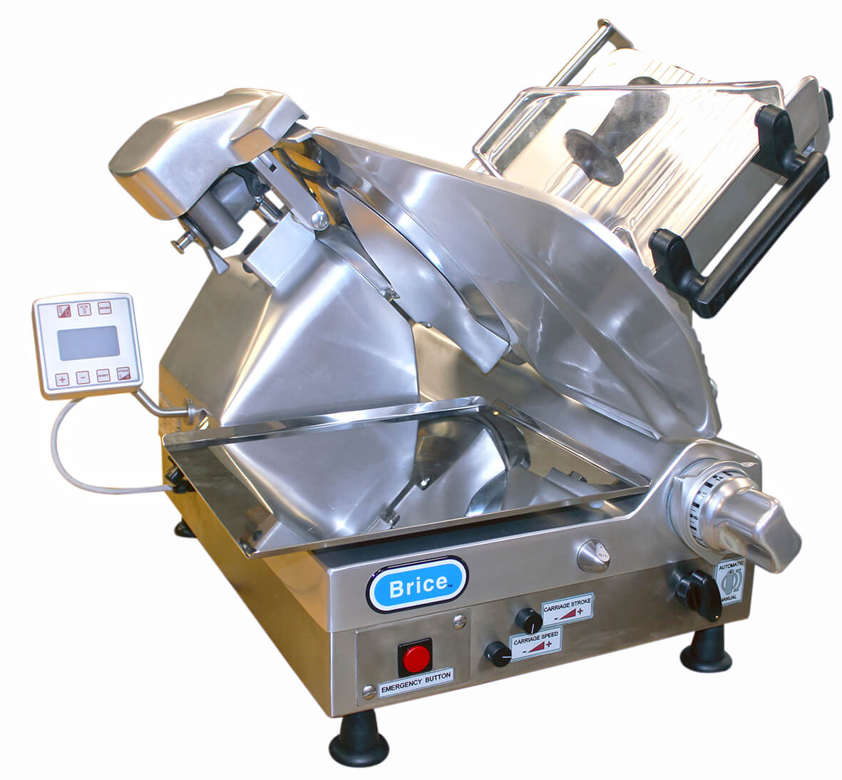 Brice Semi-Automatic Meat Slicer Gear Driven 45-100slices per min