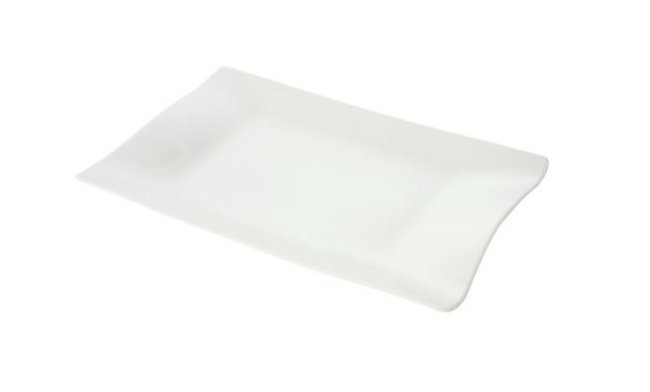 CURVED RECT PLATTER-320x210mm CLEARANCE