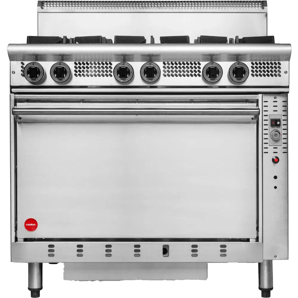 Cookon Gas Convection Oven 6 open burners LPG or NG please specify when ordering