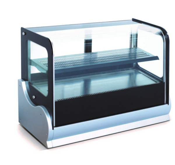 Anvil Countertop Square Showcase Cold 900mm 140L