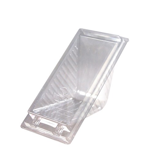 Sandwich Wedge Recycled Pet Clear Extra Large Carton 500
