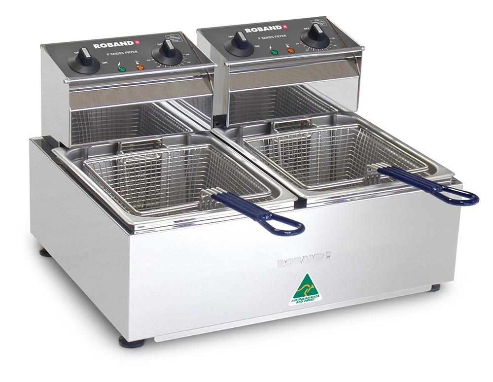 Roband 2X5Ltr Ctop Fryer Electric
