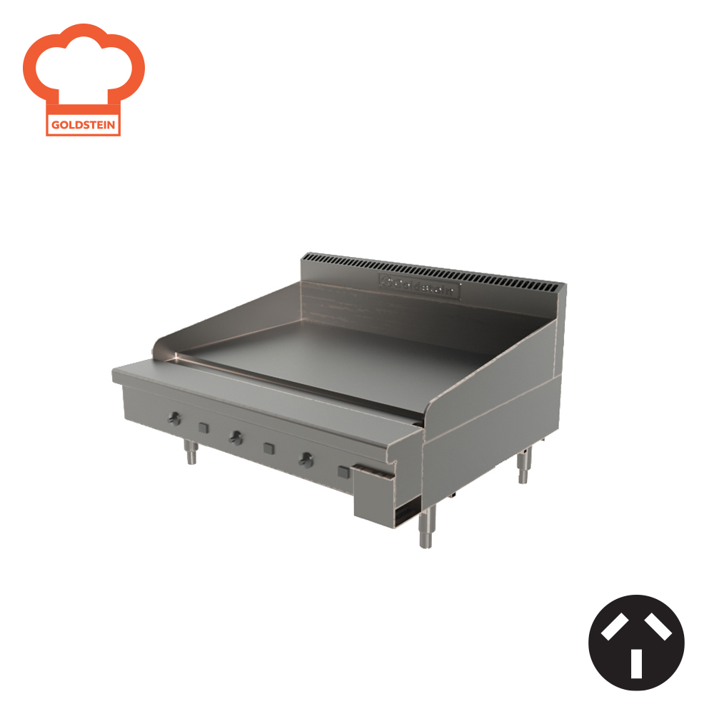Goldstein Griddle plate size 914x520x12mm Electric
