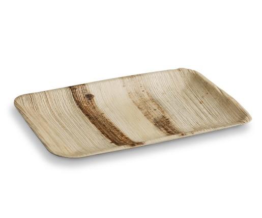 Palm Plate Rectangle Large Carton of 100
