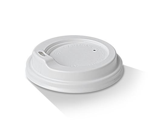 12|16oz PS Spout Lid | White Pk 1000