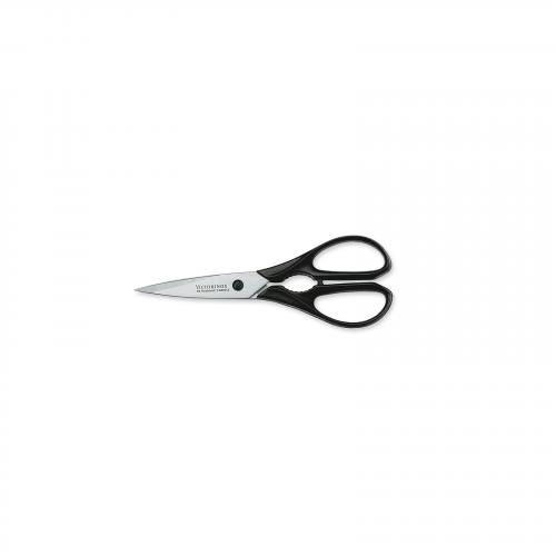 Vic. Kitchen Shears 20cm Stainless Black Nylon Handles 7.6363.3