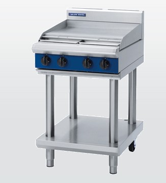 Blue Seal Evolution Series G514B-LS - 600mm Gas Cooktop - Leg Stand