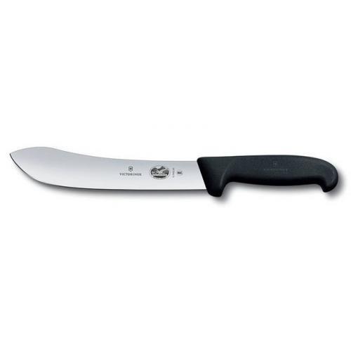 Vic. Butchers Bullnose Knife 20cm Wide Tip Blade Fibrox 5.7403.20