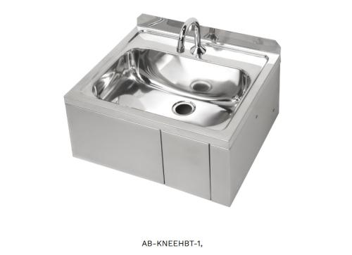 3monkeez Hands Free Knee Operated Stainless Steel Basin -with Tempering valve 11 5L