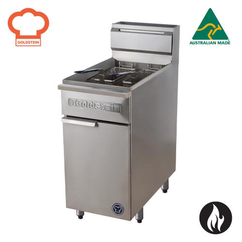 Goldstein single pan turbo-tube Deep Fryer 800 Series LPG