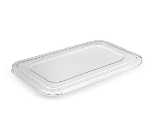 PET Lid for 4 compartment tray 50|300