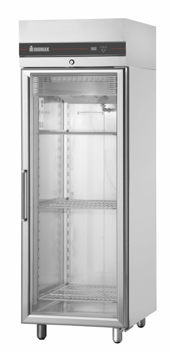 Inomak Single Glass Door upright Freezer 654L