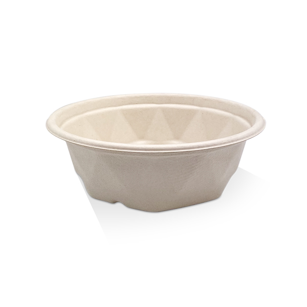 Unbleached sugarcane Takeaway bowl 650ml 300pc|ctn