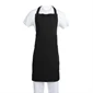 Whites Bib Apron Black Size: 96(H) x 71(L)cm