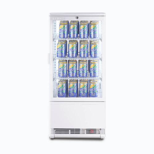 Bromic Countertop Cold Display 78L Flat Glass LED