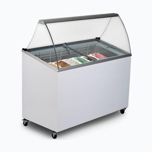 Bromic Chest Freezer Gelato Display - 7 Tub