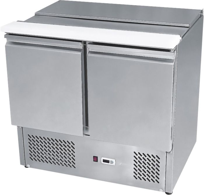 Atosa Two Door Sliding Lid Saladette 300L