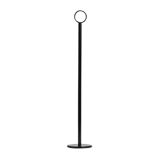 TABLE NUMBER STAND-RING CLIP | 70mm BASE | 380mm