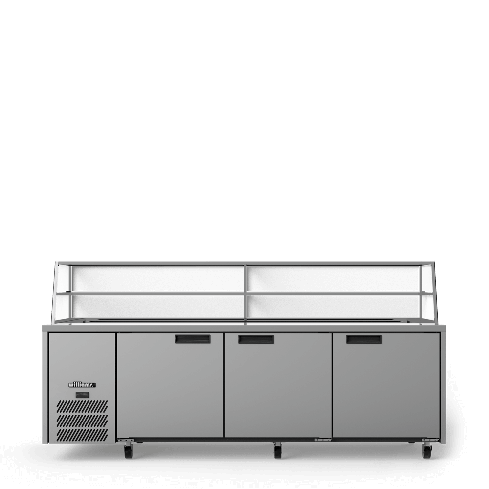 Williams Jade Food Preparation Counter 3 Door White