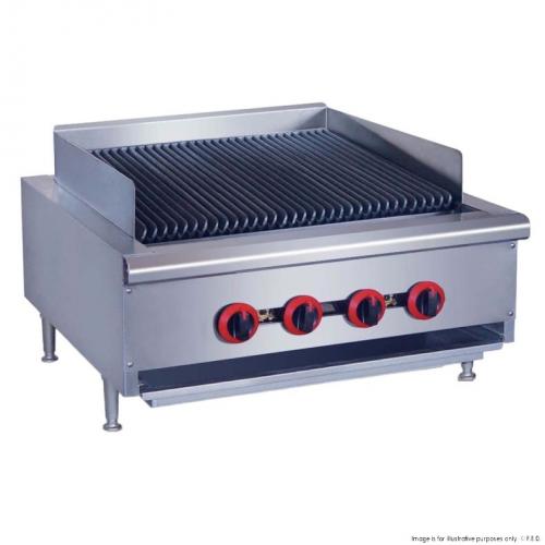 FED Counter Top Char Grill 4 Burner