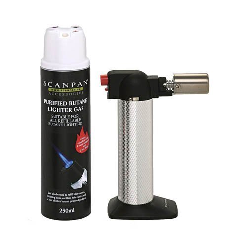 Classic Chefs Torch with Butane Gas 250Ml