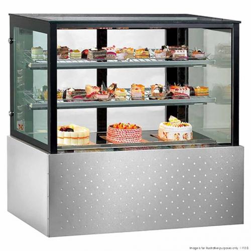 Bonvue Chilled Food Display 1200x700x1250 470L Ambient 40c and 90percent Rh