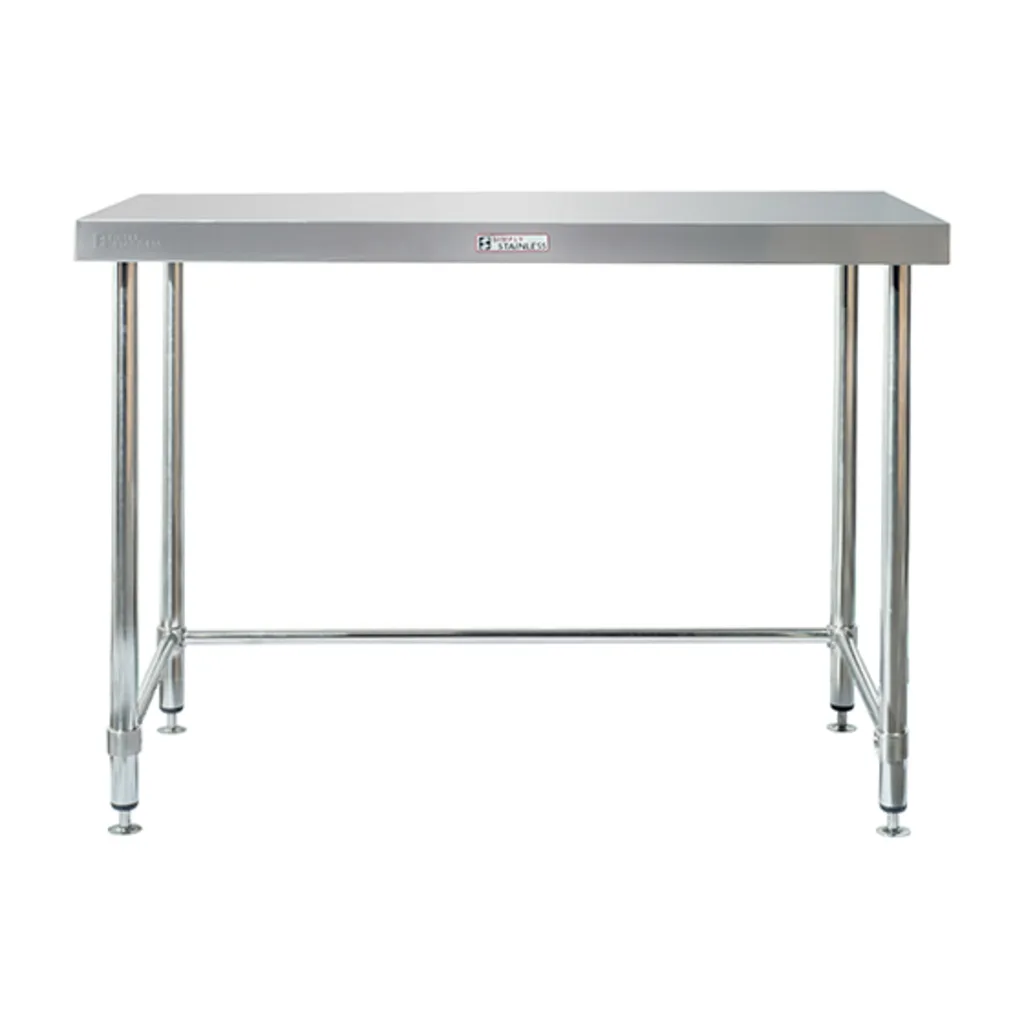 Simple Stainless Work Bench 1500 x 700 x 900 Leg Brace